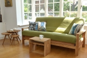 Quad 3 Seater Oak Sofa Bed 10