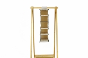 Canvas mini shoe hanger front view