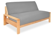 Birch Quad Seater Ultimate Futon Handloom Cloud Grey