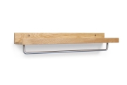 Oak Deep Rail With Hanging Bar Cm