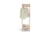 Birch Drape Wardrobe Narrow