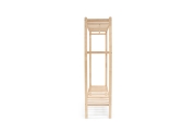 Birch Drape Wardrobe Wide