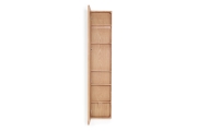 FC Oak Tall Mirror Cabinet