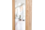 FC Oak Tall Mirror Cabinet