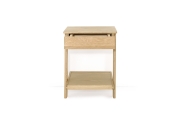FC Oak Laya Low Bedside Table