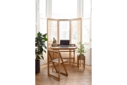 FC Louvre Screen With Hudson Desk LS NV Eueh T