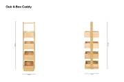 Oak Box Caddy