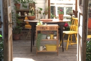 Hana Walnut Plant Stand Bromley LS