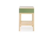 FC Hale Bedside Cabinet Green