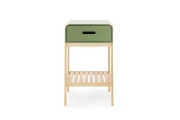 FC Hale Bedside Cabinet Green