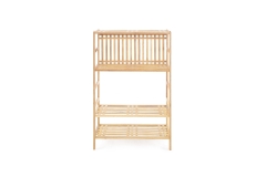 FC Akira Shelves Walnut Shoe Rack Uva Z