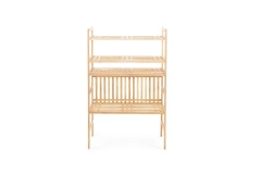 FC Akira Shelves Walnut Shoe Rack Mjcr Vi