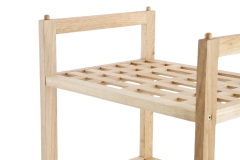 FC Walnut Shoe Rack
