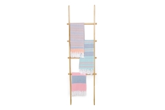 FC Oak Leaning Towel Ladder