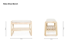 Roka Shoe Bench