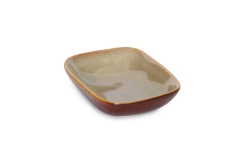 FC Reactive Glaze Dip Dish Starling