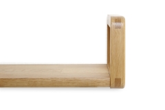 FC Loop Oak Wall Shelf Cm