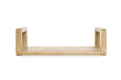 FC Loop Oak Wall Shelf Cm