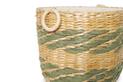 FC Pavie Basket Small Olive Green
