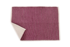 FC Chenille Rug Garnet Red