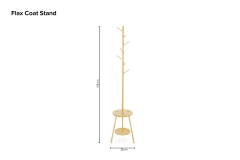 Flax Coat Stand
