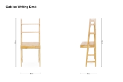 Oak Iso Writing Desk Tnvz Ha