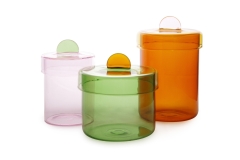 FC Poppett Glass Pots