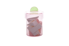 FC Poppett Small Glass Pot Pink