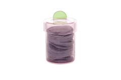 FC Poppett Small Glass Pot Pink