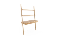 FC Oak Rounded Wide Ladder Desk