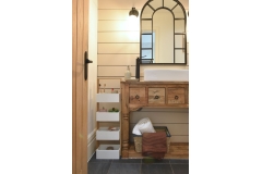 FC Oak Bathroom Caddy MDF FB LS