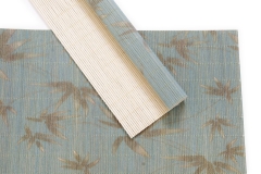 Sasa Bamboo Placemats set of 4 (Oslo Blue)