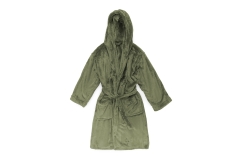 FC Deep Fleece Bathrobe Deep Olive