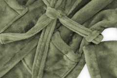 FC Deep Fleece Robe Deep Olive