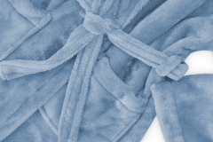 FC Deep Fleece Robe Soft Blue