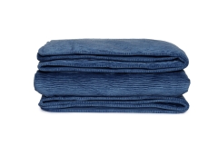 FC Crinkle Velvet Bedspread Legion Blue
