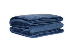 FC Crinkle Velvet Bedspread Legion Blue