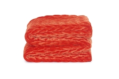 FC Chunky Braid Throw Ochre
