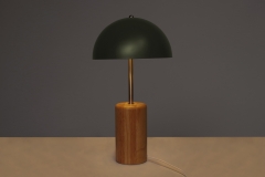 FC Bell Table Lamp Olive Green