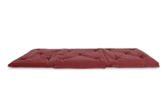 FC Zip Up Half Rib Plum
