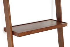 Dark Oak Leaning Ladder Shelves