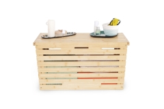 FC Bamboo Storage Bench