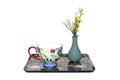 FC Botanical Enamel Tray Large