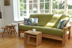 Quad 3 Seater Oak Sofa Bed 10