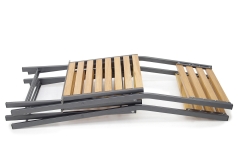 Folded chairs