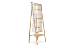 Futon Company Bamboo Narrow Folding Wardrobe