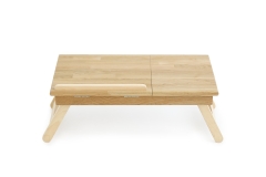 Oak Lap Top Table