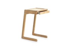 Futon Company Oak Ledge Table With Drawer