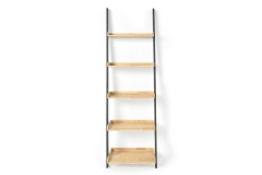 Rubberwood And Pine Cm Ladder Shelves