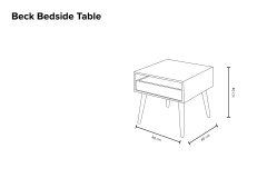 Beck Bedside Table